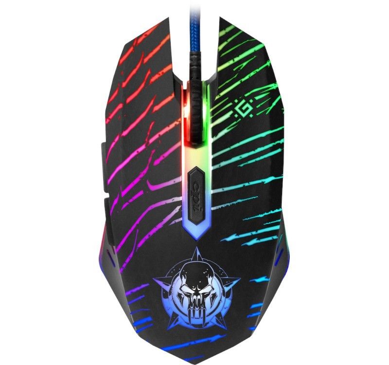 Defender Dark Agent GM-590L Gaming Mouse Black
