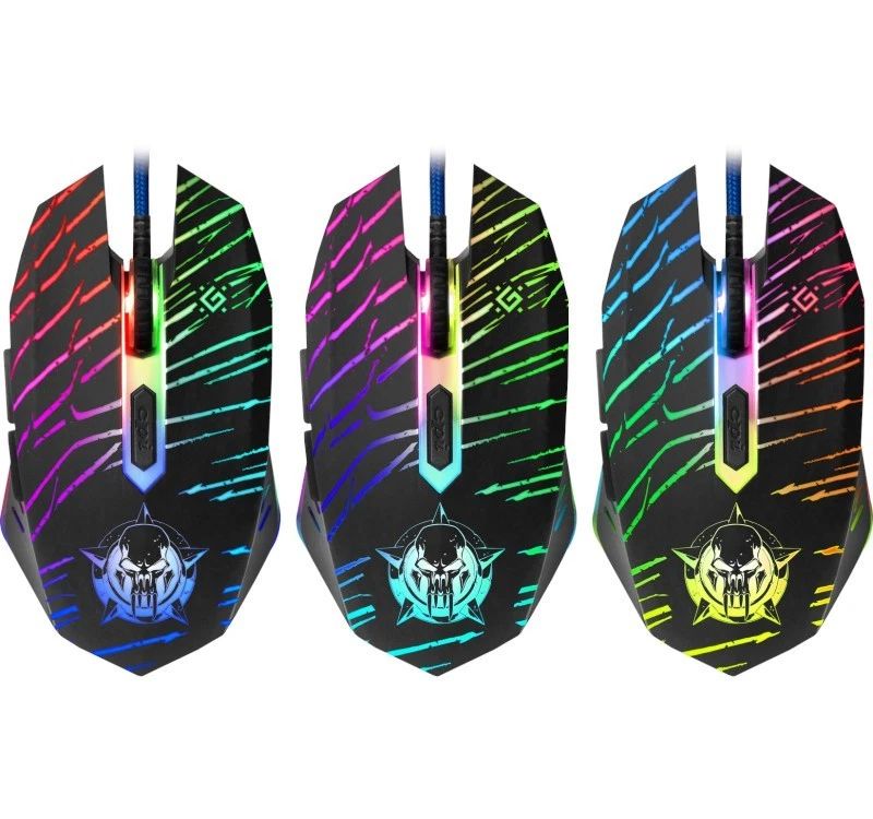 Defender Dark Agent GM-590L Gaming Mouse Black