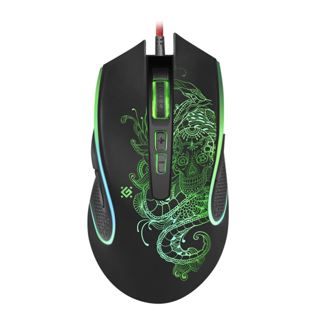 Defender Venom GM-640L Gaming Mouse Black