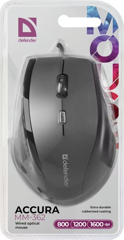Defender Accura MM-362 Mouse Black