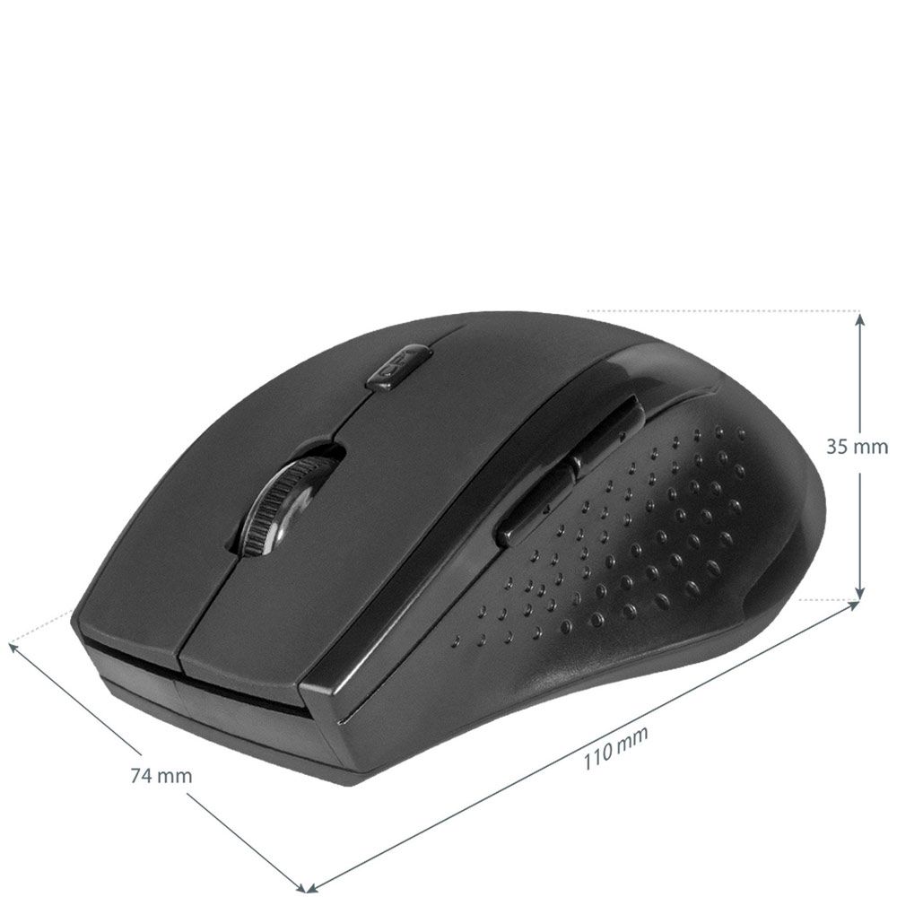 Defender MM-365 Wireless Mouse Black