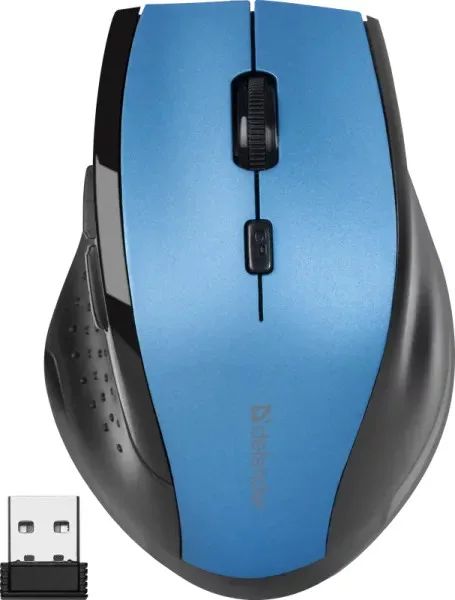 Defender MM-365 Wireless Mouse Black/Blue
