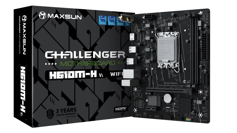 Maxsun CHALLENGER H610M-H V1 WIFI