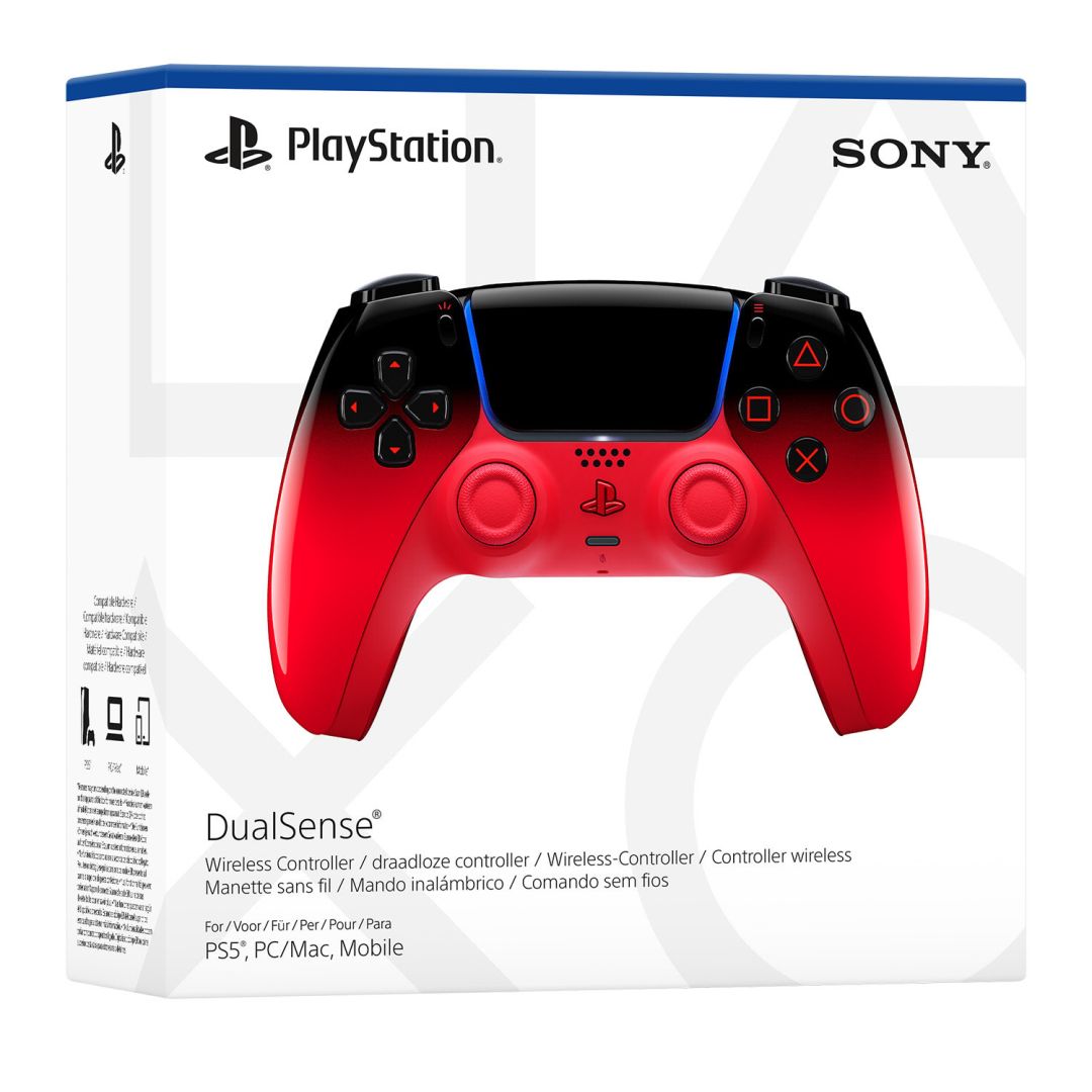 Sony PlayStation 5 DualSense Wireless Gamepad Techno Red