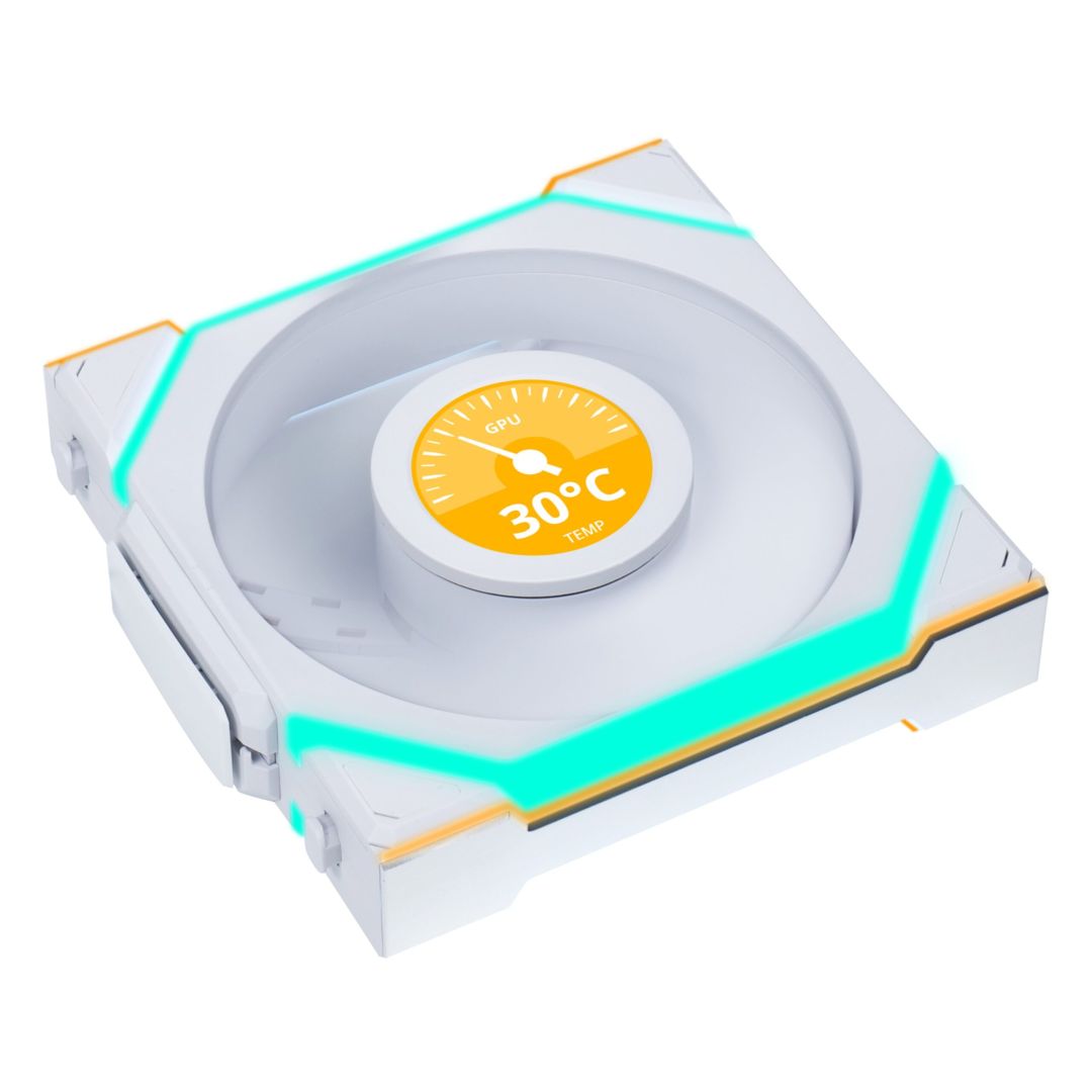 Lian Li UNI FAN SL Wireless LDC 120 White