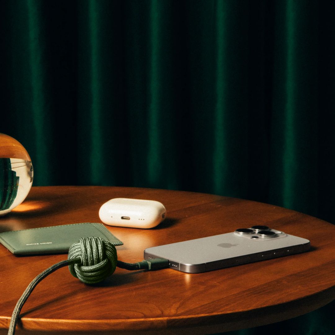 Native Union Anchor USB-C to USB-C cable 3m Green