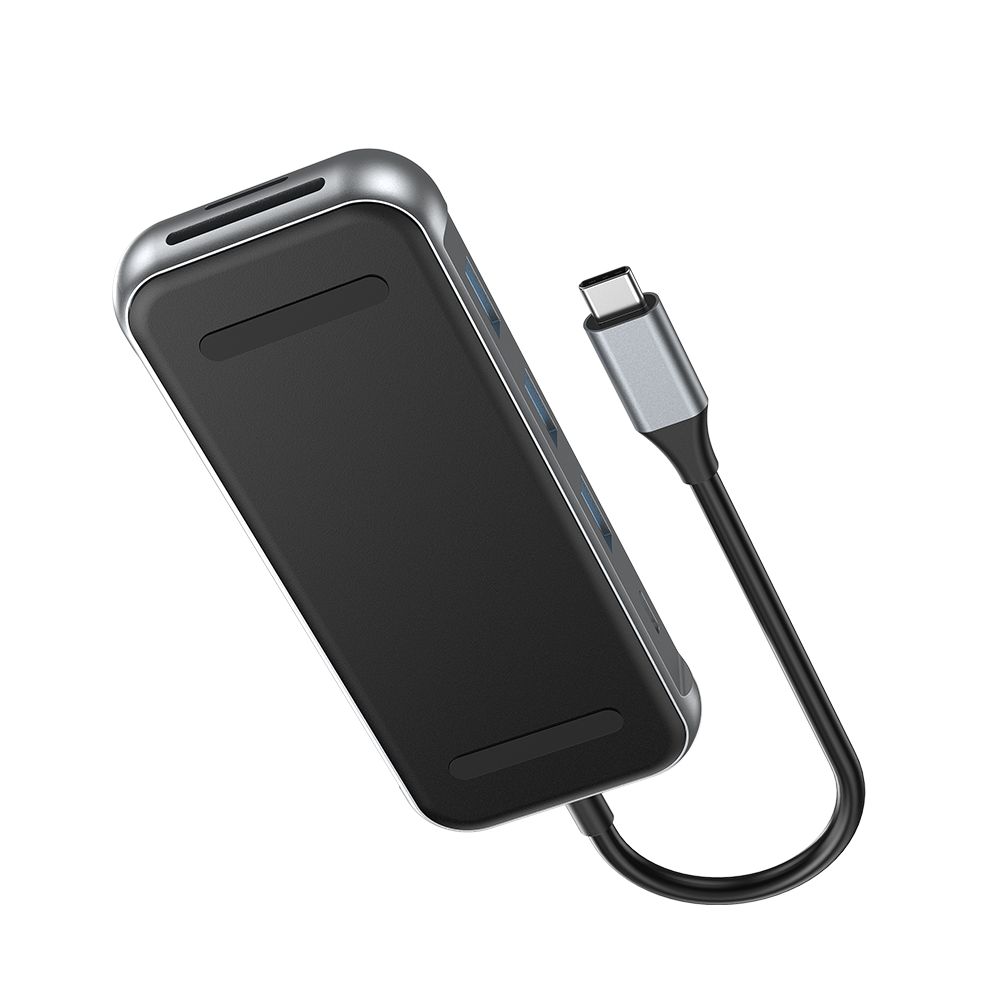 Vention 7-in-1 USB-C Docking Station Silver/Black