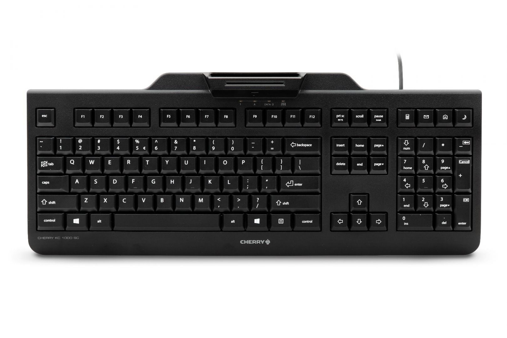 Cherry KC 1000 SC Keyboard Black US