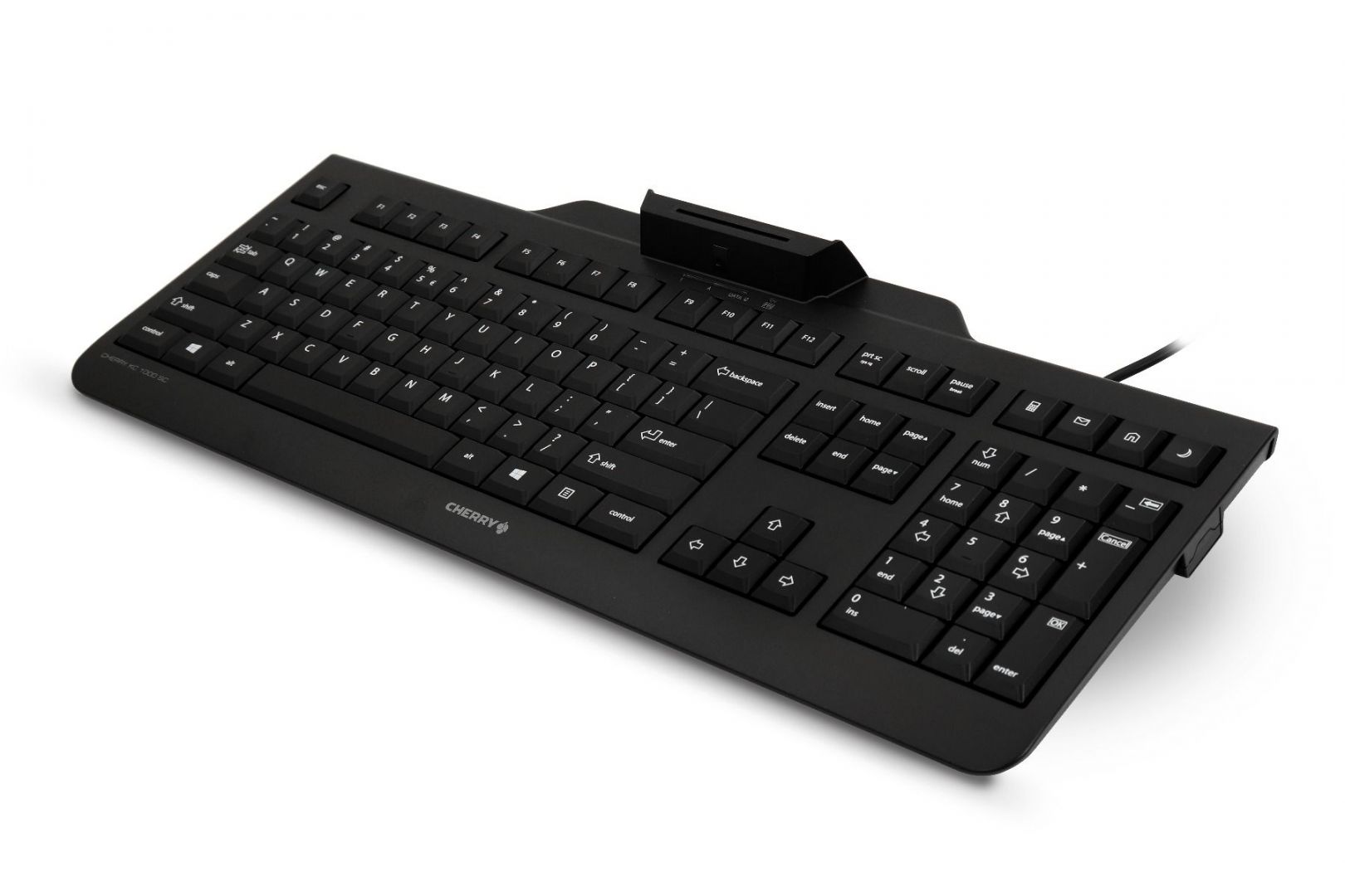 Cherry KC 1000 SC Keyboard Black US