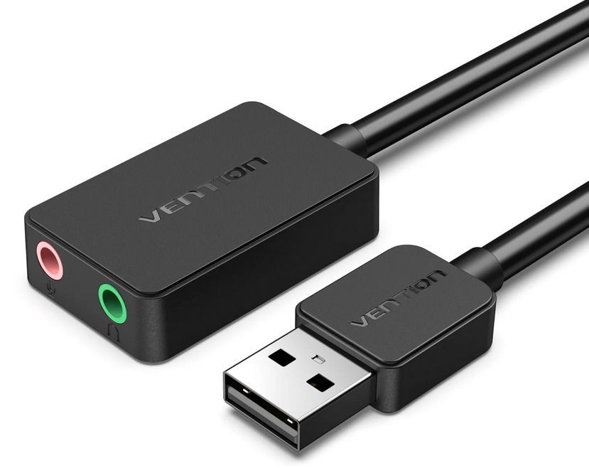 Vention 2-port USB Hangkártya