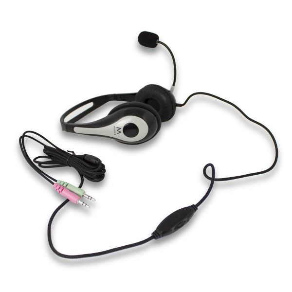 Ewent EW3562 Headset with mic Black