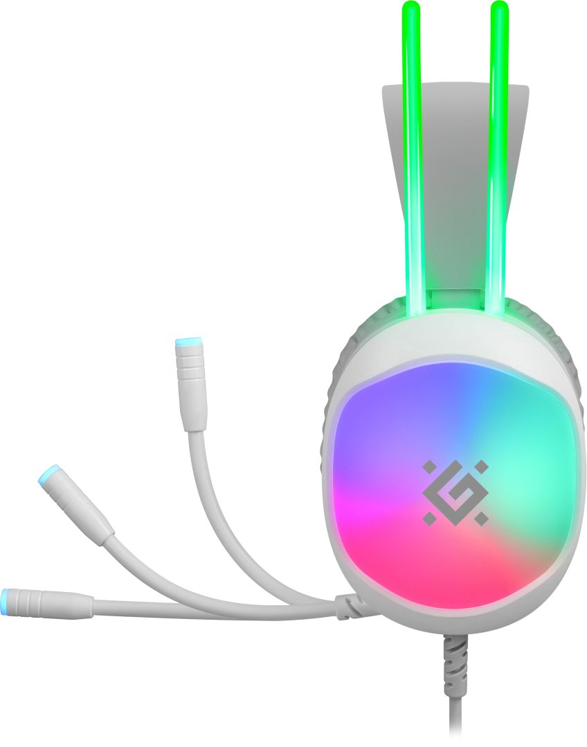 Defender Eclipse RGB Gaming Headset White