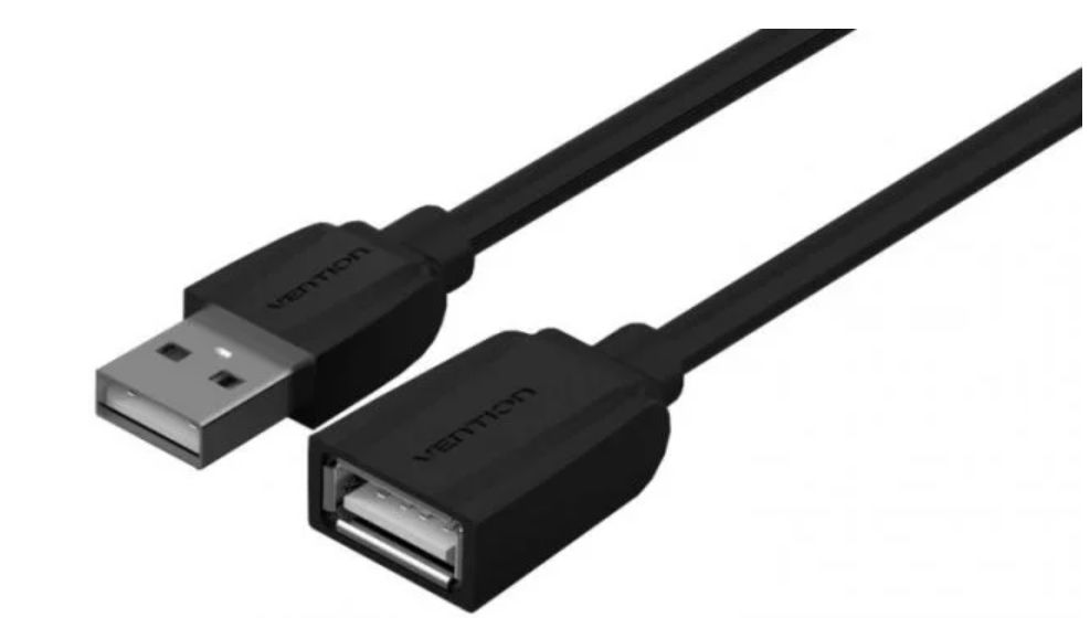 Vention USB 2.0 A Male to A Female Extension Cable 3m Black