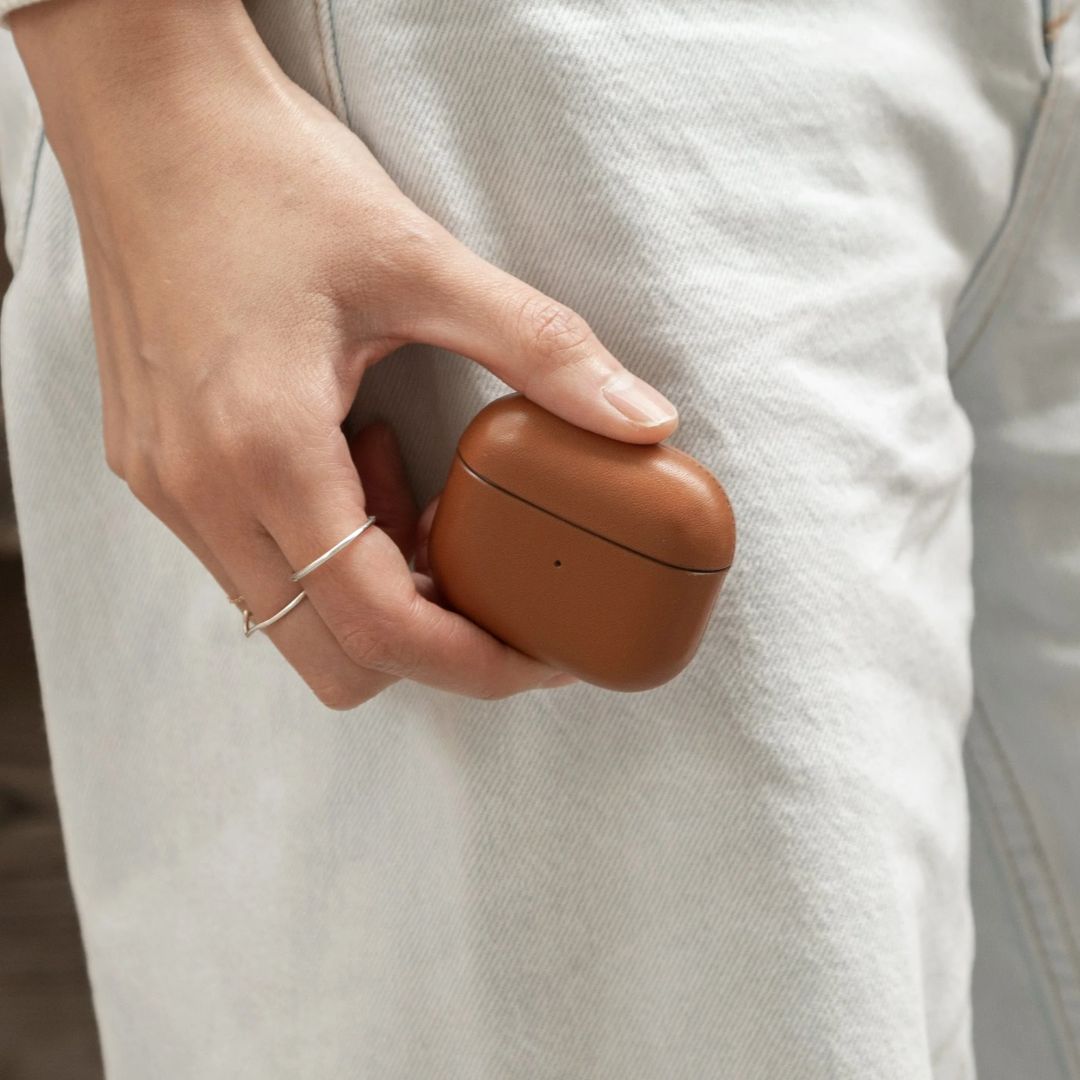 Native Union Leather Case for AirPods 3 Brown