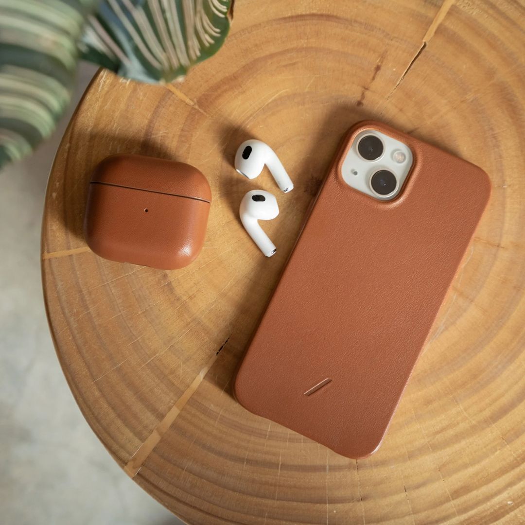 Native Union Leather Case for AirPods 3 Brown