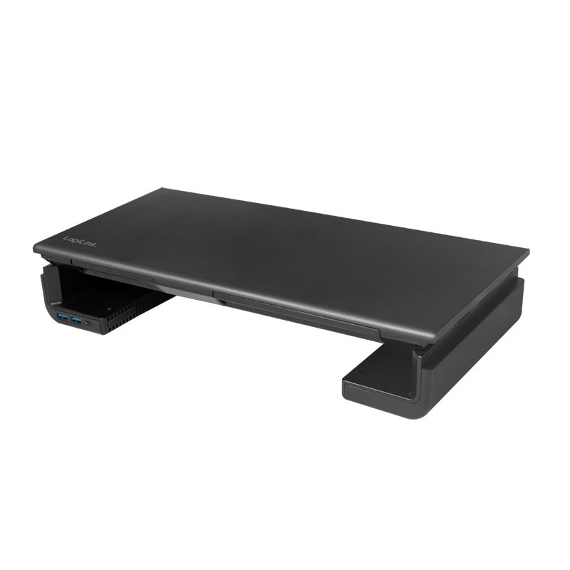 Logilink Ergonomic tabletop monitor riser Black