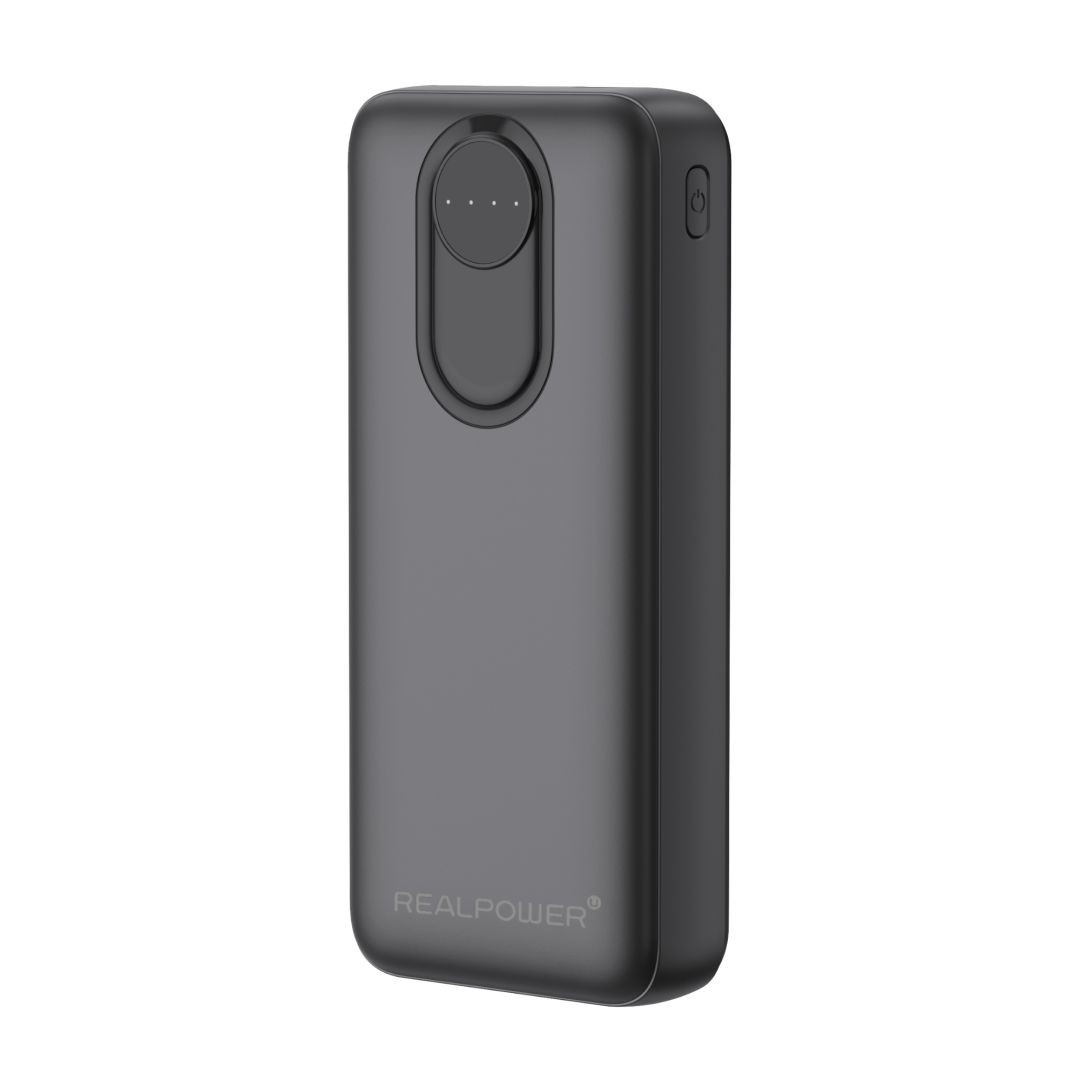 Realpower PB-20000 Pro 20000mAh PowerBank Black