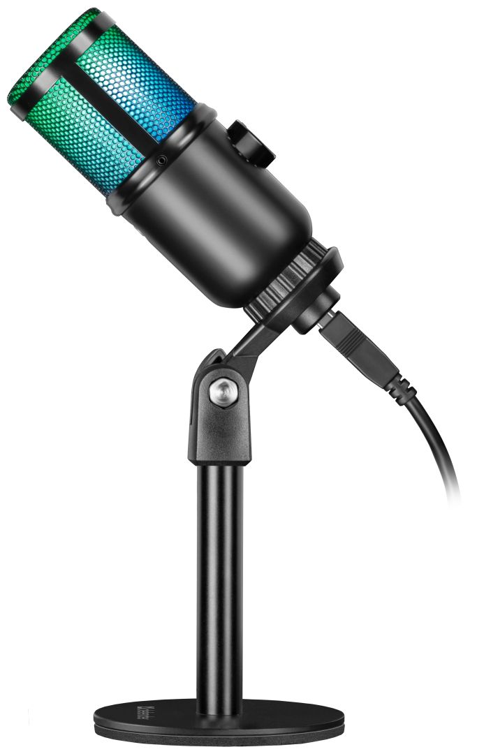 Defender Glow GMC 400 Gaming Stream Microphone Black