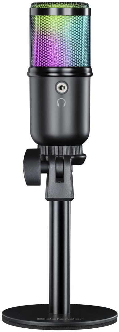 Defender Glow GMC 400 Gaming Stream Microphone Black