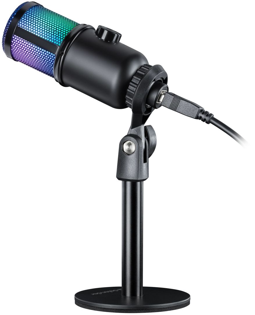 Defender Glow GMC 400 Gaming Stream Microphone Black