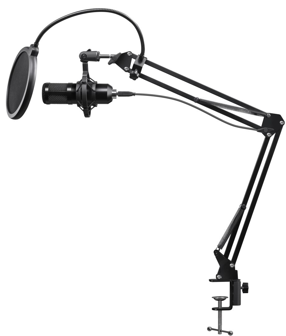 Defender Space GMC 450 Gaming Stream Microphone Black