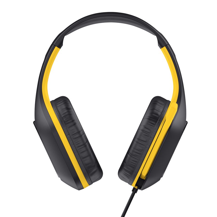 Trust GXT 415BM Zirox Lightweight Gaming headset Yellow/Black