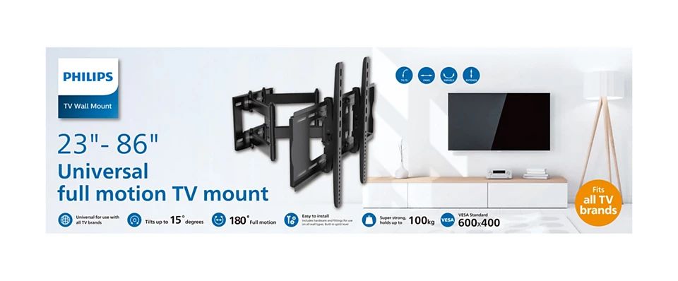 Philips SQM9640/00 TV Wall Mount 23