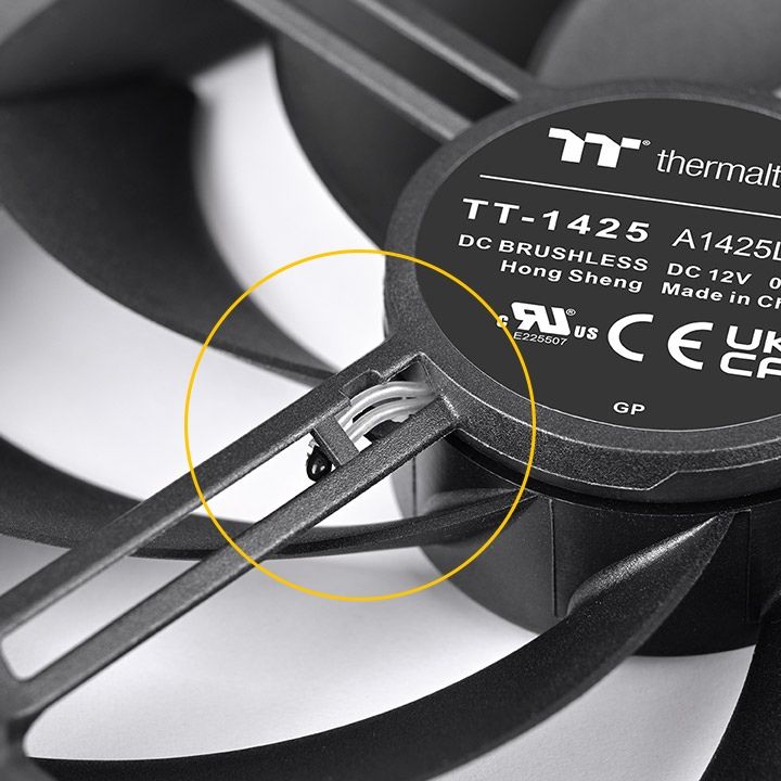 Thermaltake TS140 EX RGB PC Cooling Fan (3-Fan Pack)