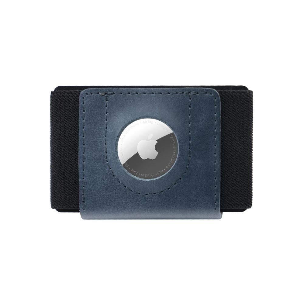 FIXED Tiny Wallet for AirTag Blue