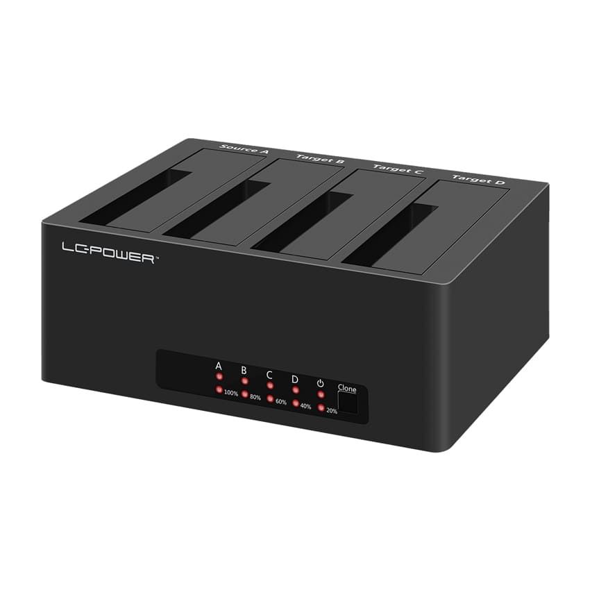 LC Power LC-DOCK-U3-4B-V2 HDD Docking Station