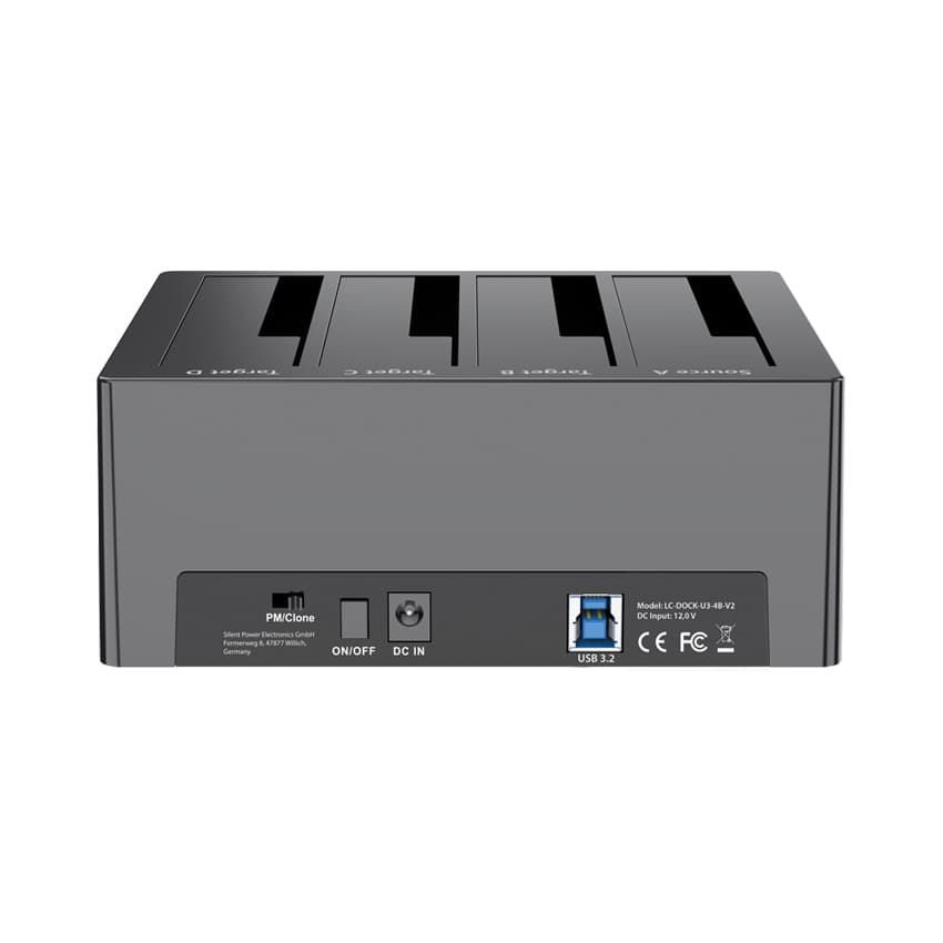 LC Power LC-DOCK-U3-4B-V2 HDD Docking Station