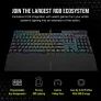 Corsair K70 Pro RGB Cherry MX Speed Mechanical Gaming Keyboard with PBT Double Shot Pro Keycaps Black US