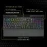 Corsair K70 Pro RGB Cherry MX Speed Mechanical Gaming Keyboard with PBT Double Shot Pro Keycaps Black US