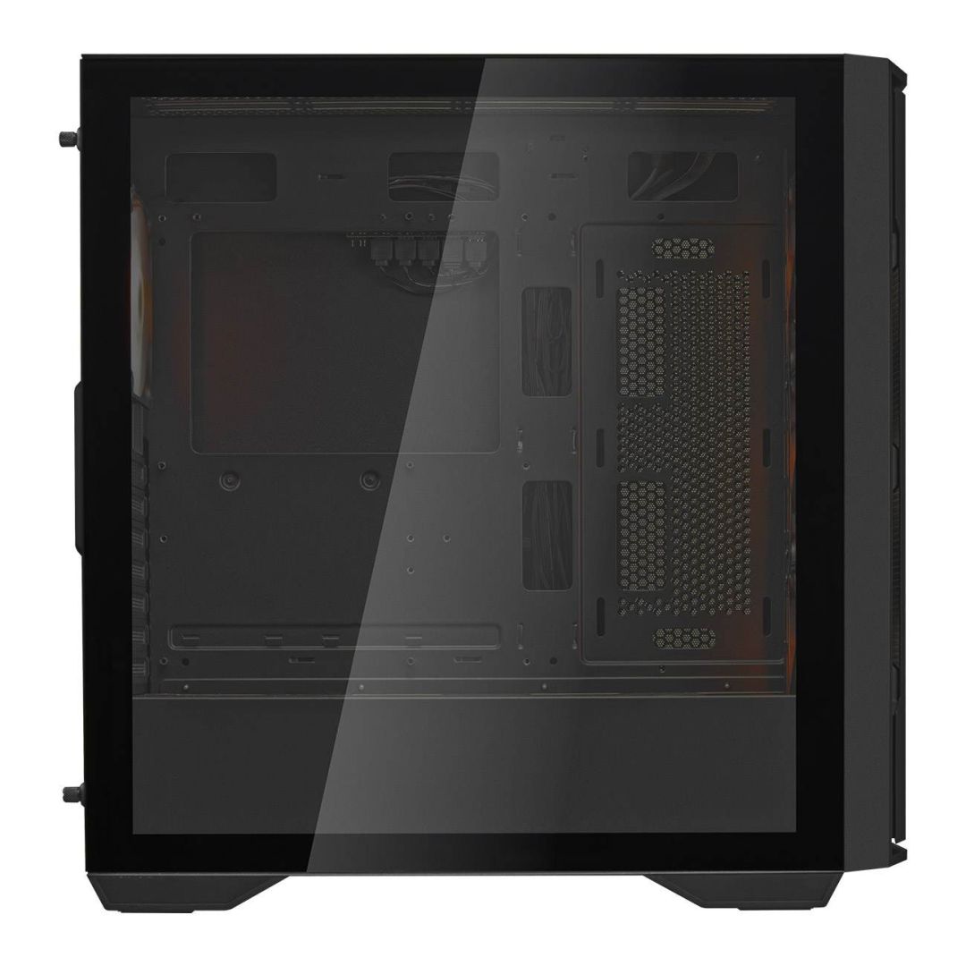 Cougar Uniface RGB Tempered Glass Black