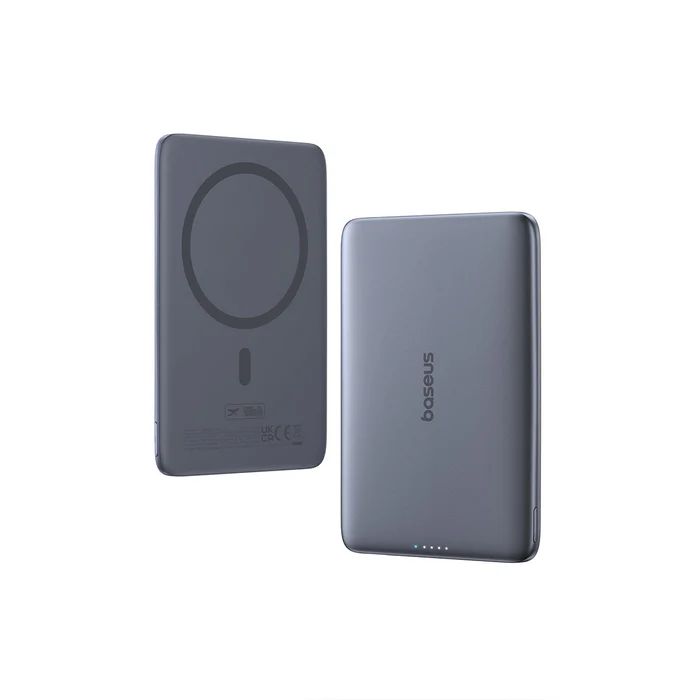 Baseus PicoGo Ultra-Slim Magnetic 5000mAh PowerBank Grey