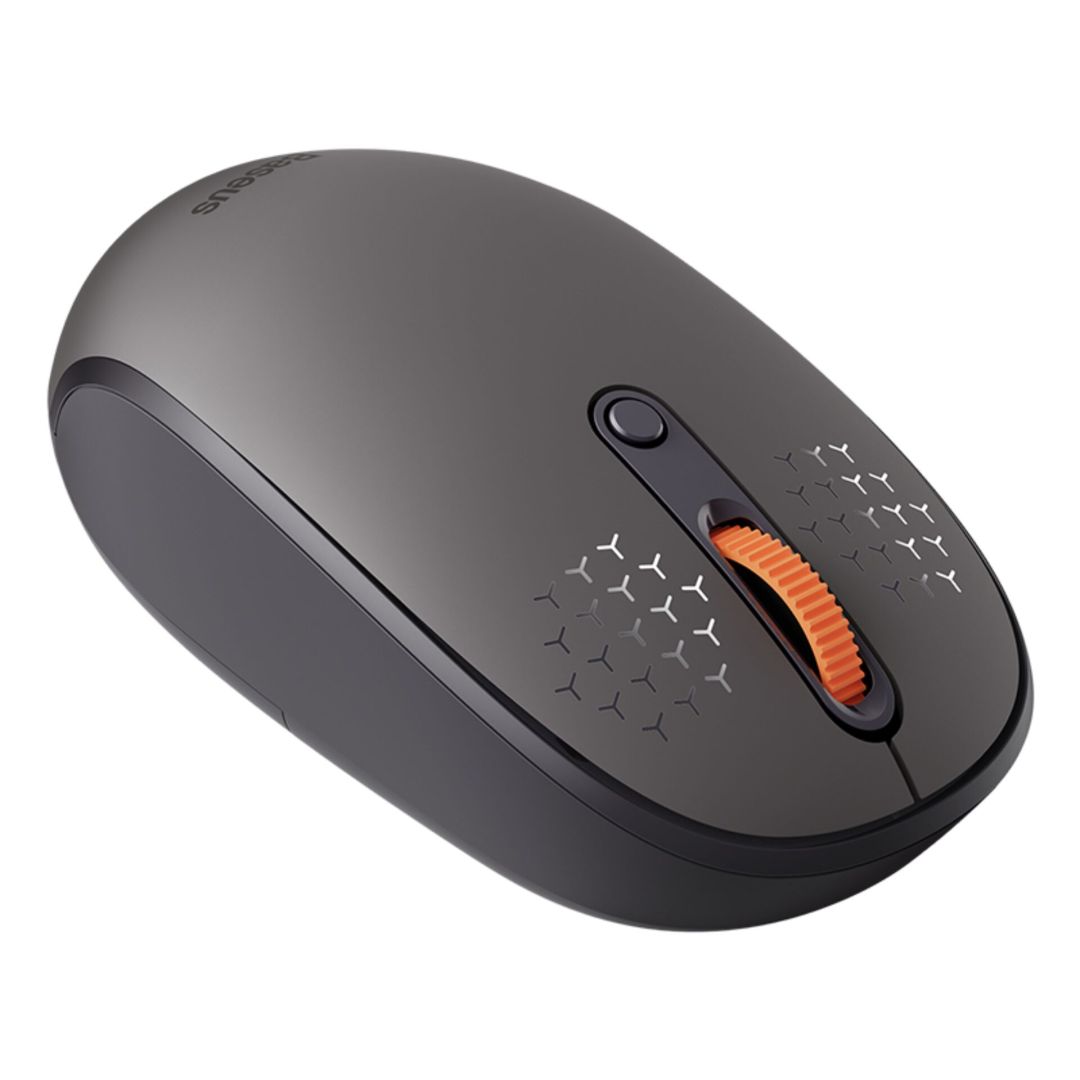 Baseus F01B Tri-Mode Wireless Bluetooth Mouse Grey