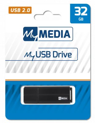 MyMedia 32GB MyUSB Drive USB2.0 Black