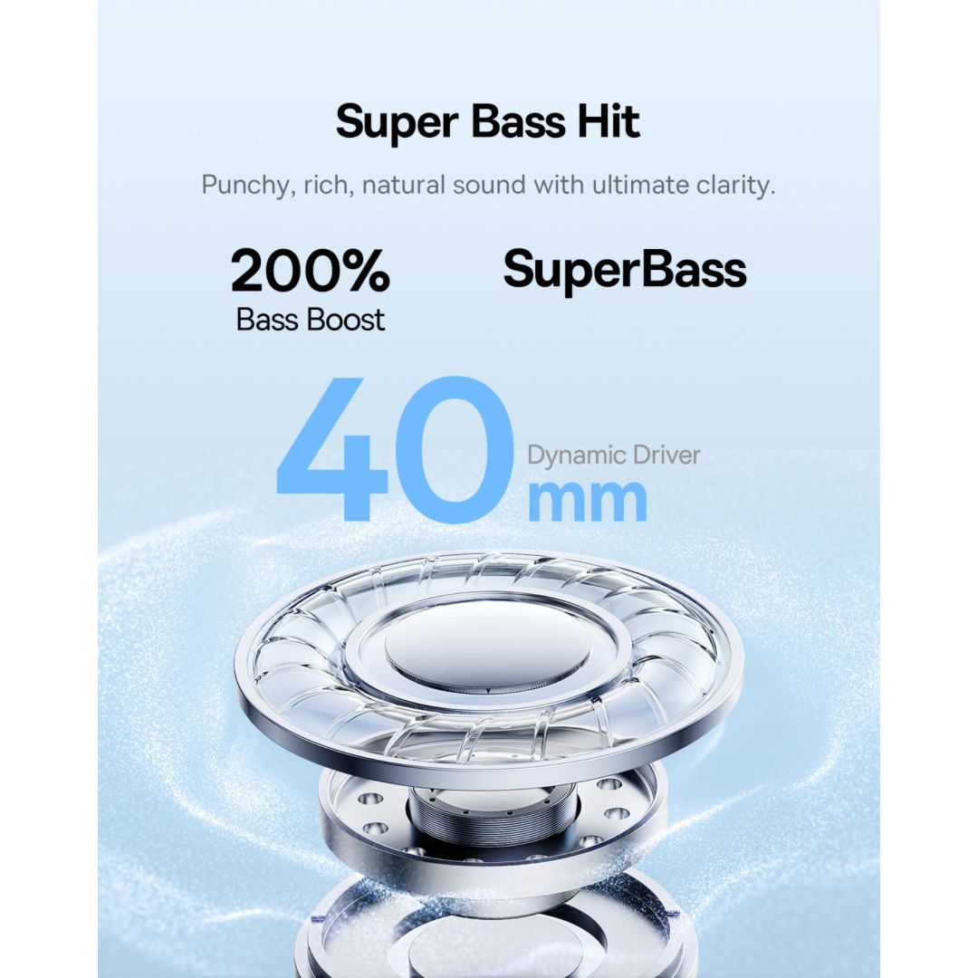 Baseus Bass BH1 Lite Bluetooth Headset Cosmic Black