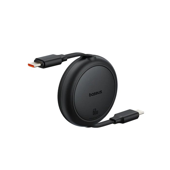 Baseus Free2Pull Mini Retractable USB-C Cable 60W Black