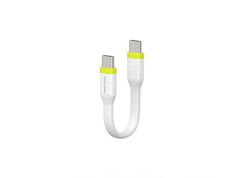 Mobile Origin Compact Cable USB-C to USB-C 10cm White
