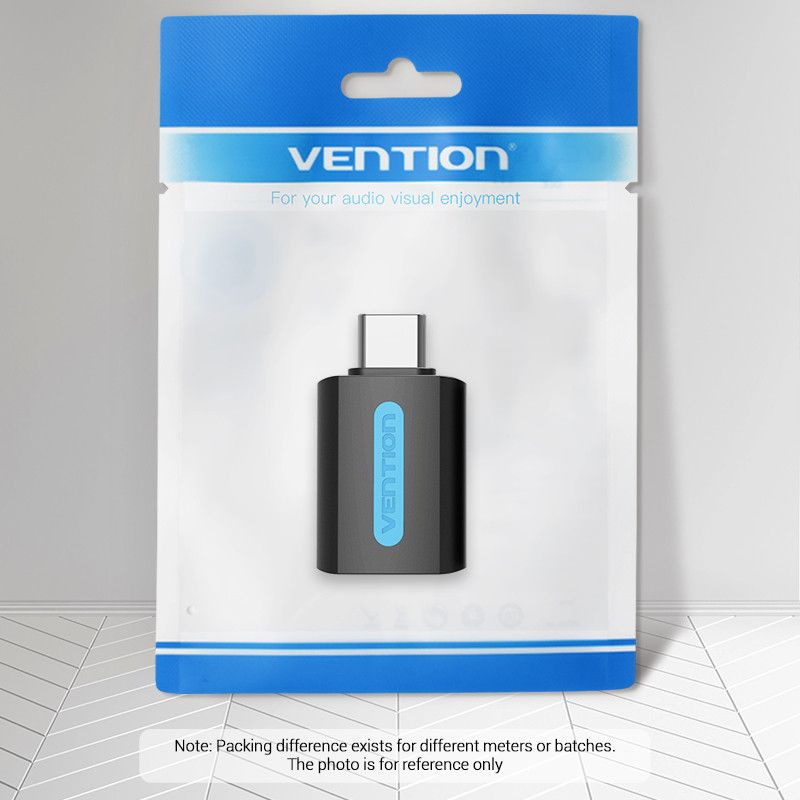 Vention USB-C to USB-A Adapter Black