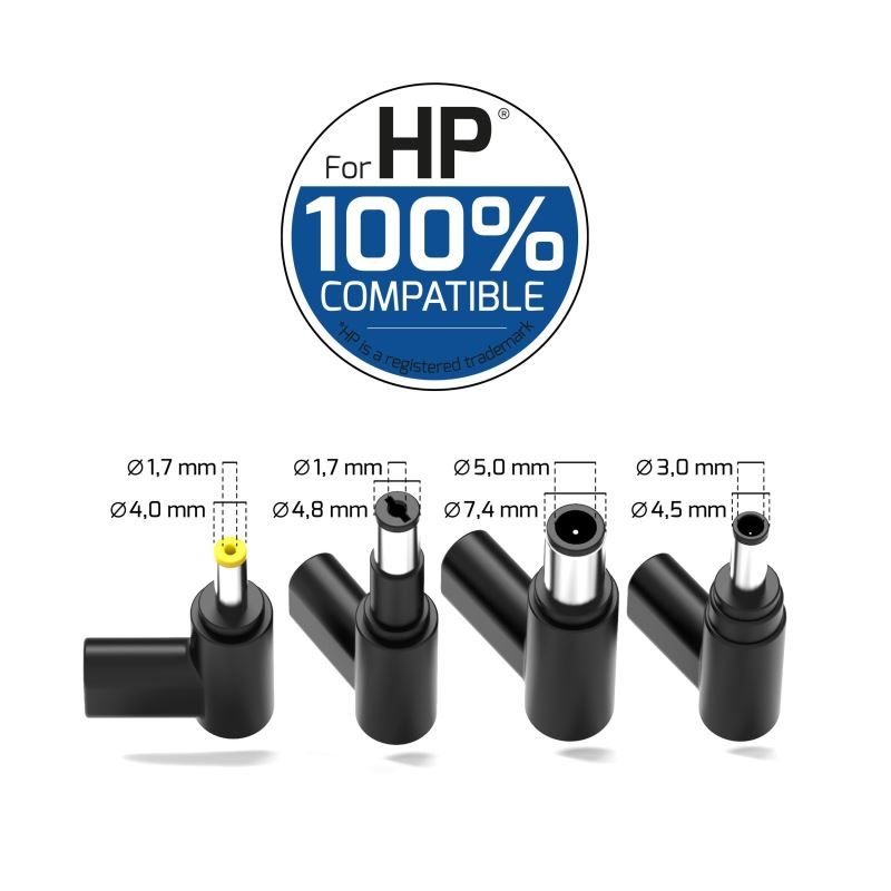 Port Designs 904065HPEU 5-20V / 3,25A 65W HP hálózati notebook töltő