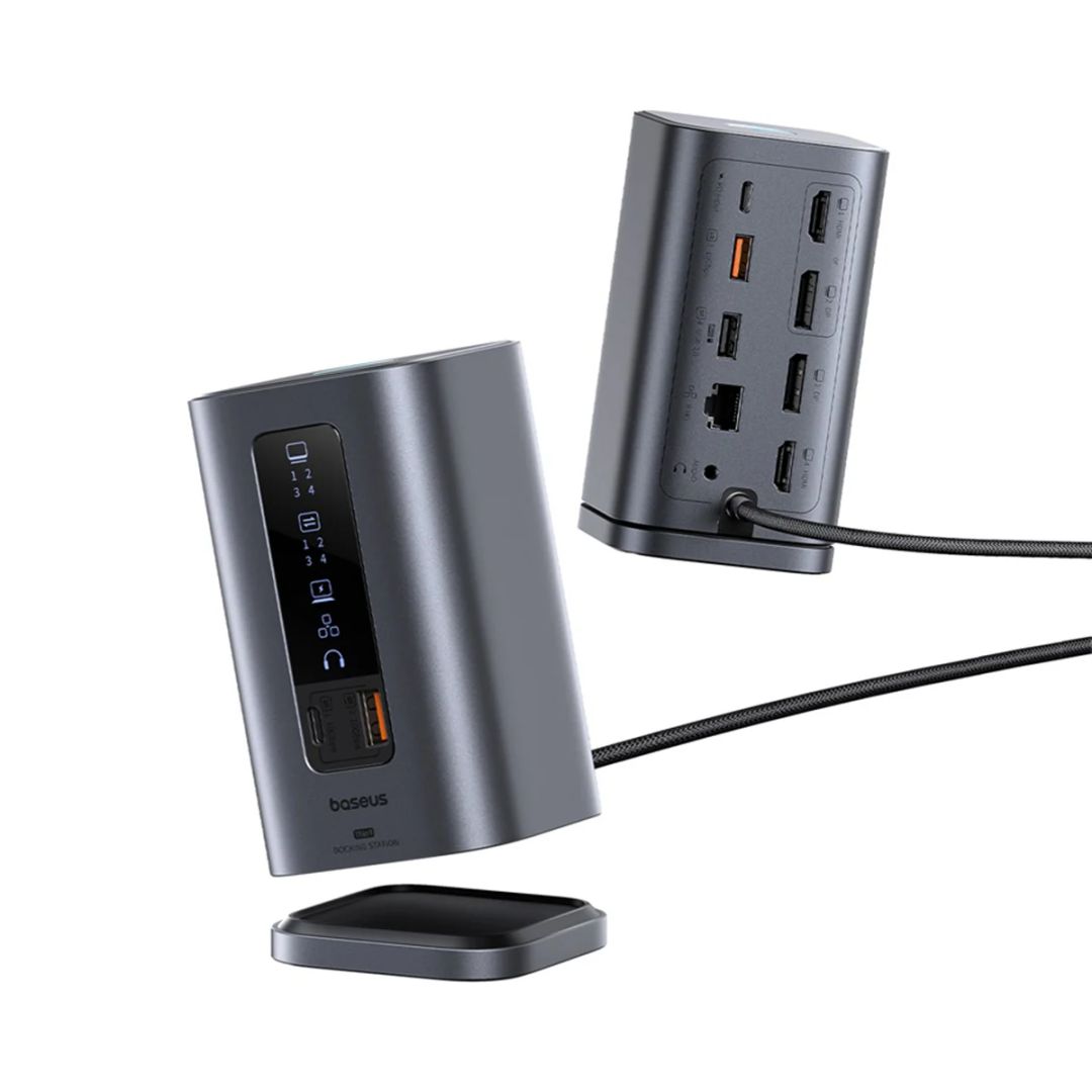 Baseus Spacemate 11-in-1 (Win) Docking Station Grey