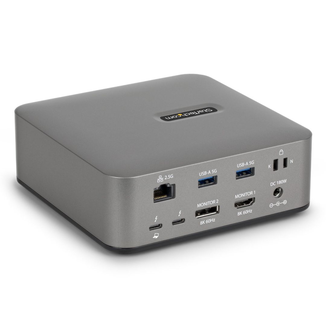 Startech Thunderbolt 5 Universal Docking Station Space Gray