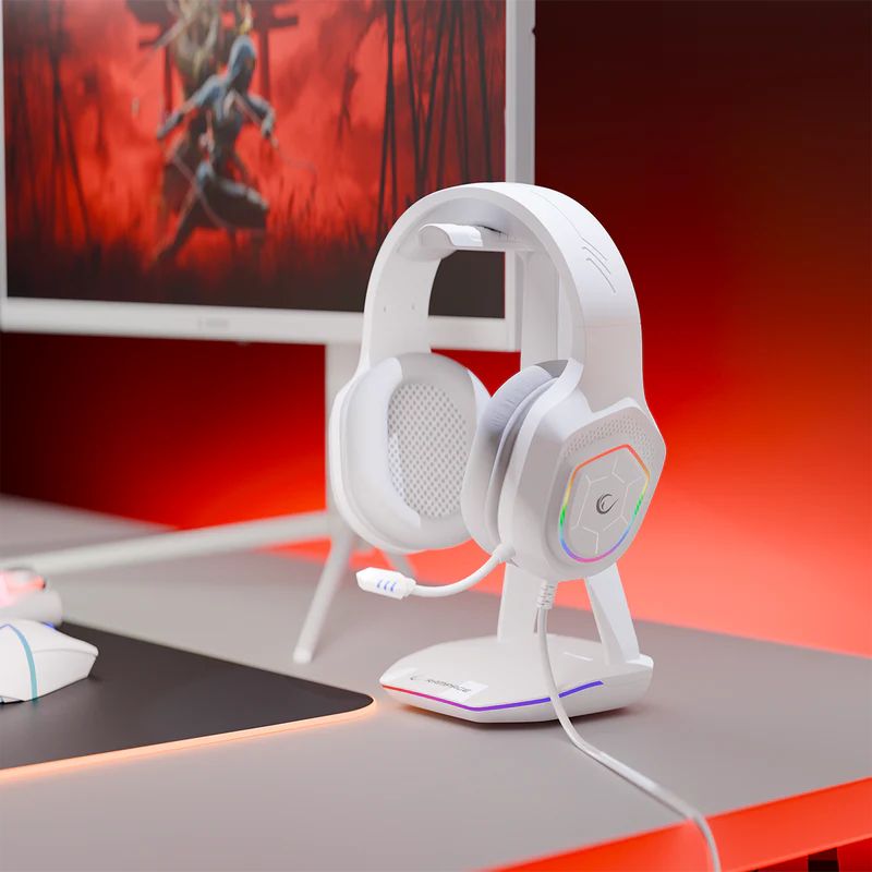Rampage RM-K90 Vector RGB Gaming headset White
