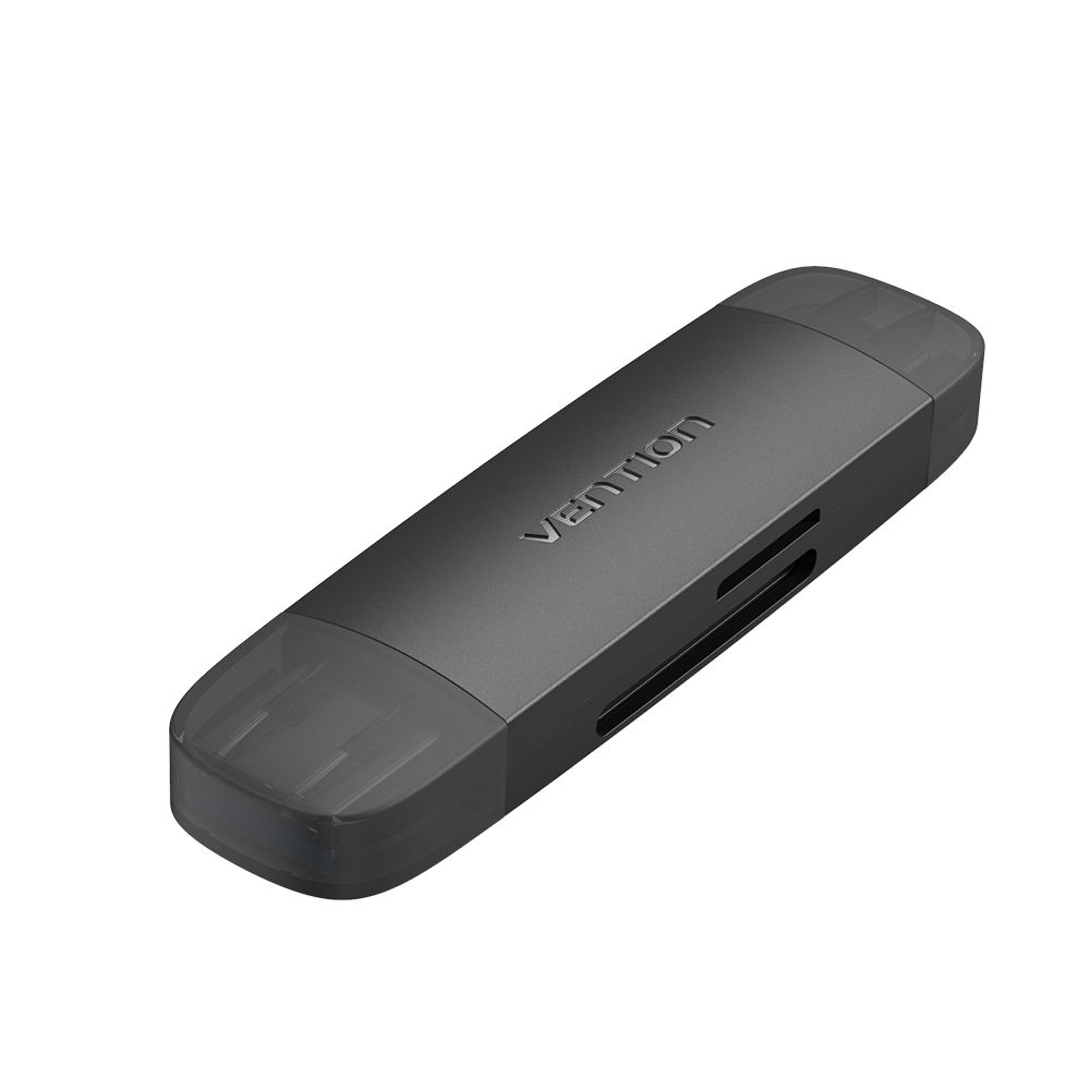 Vention CLKB0 USB3.0 Card Reader Black