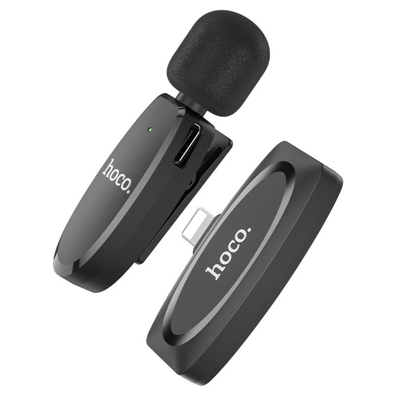 Hoco L15 Crystal Wireless microphone Black