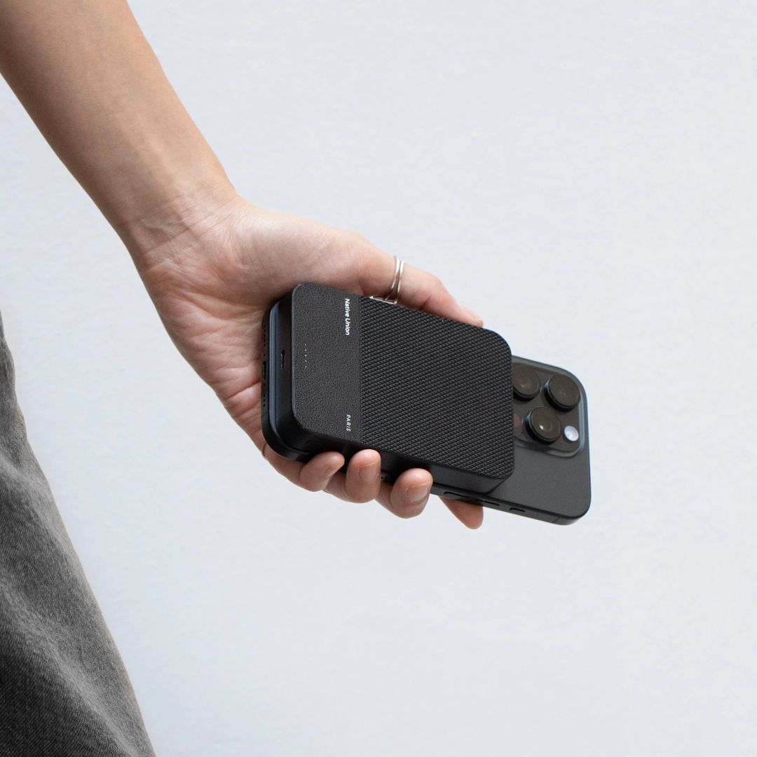 Native Union (Re)Classic Magnetic Power Bank 10000mAh Black