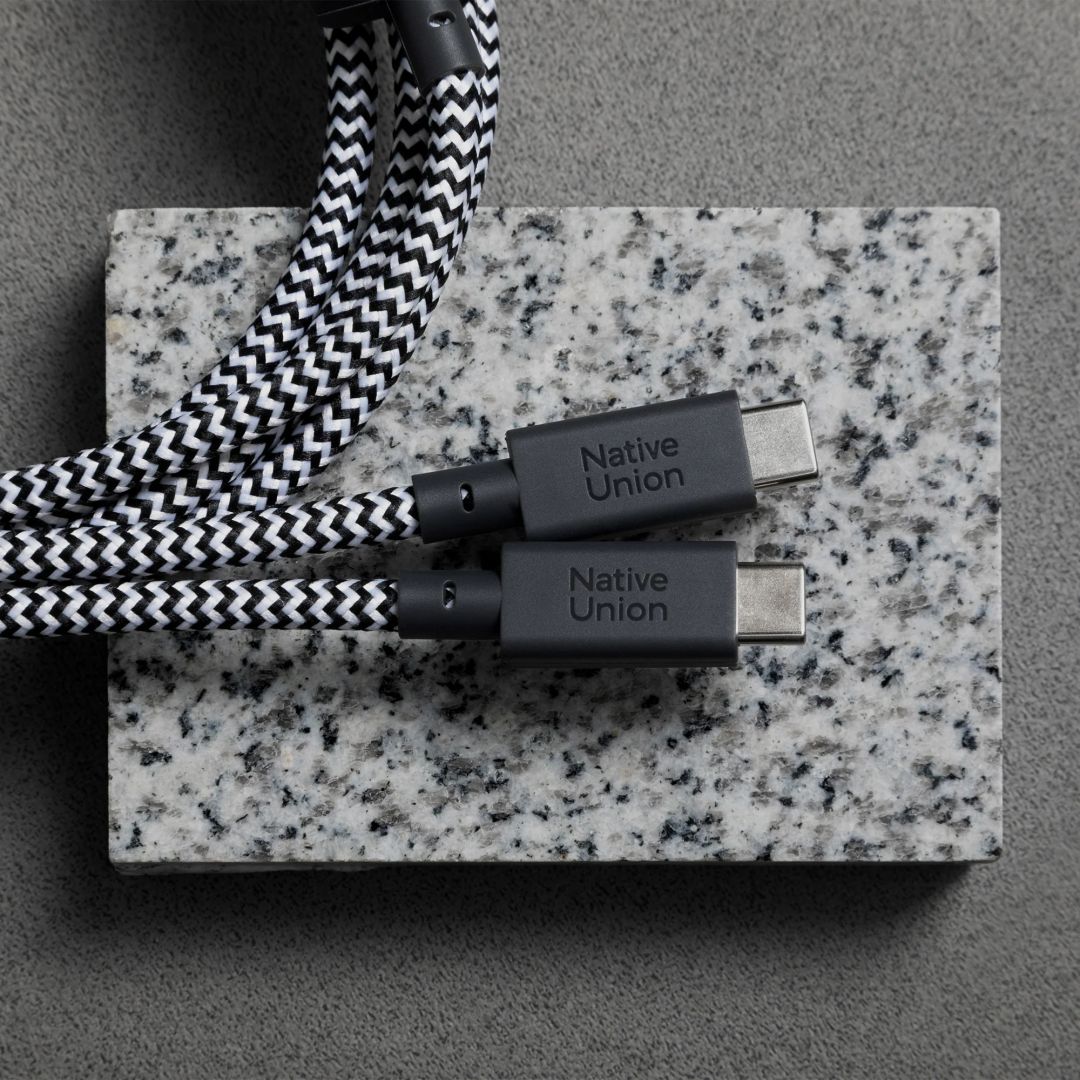 Native Union Belt USB-C to USB-C cable 2m Zebra