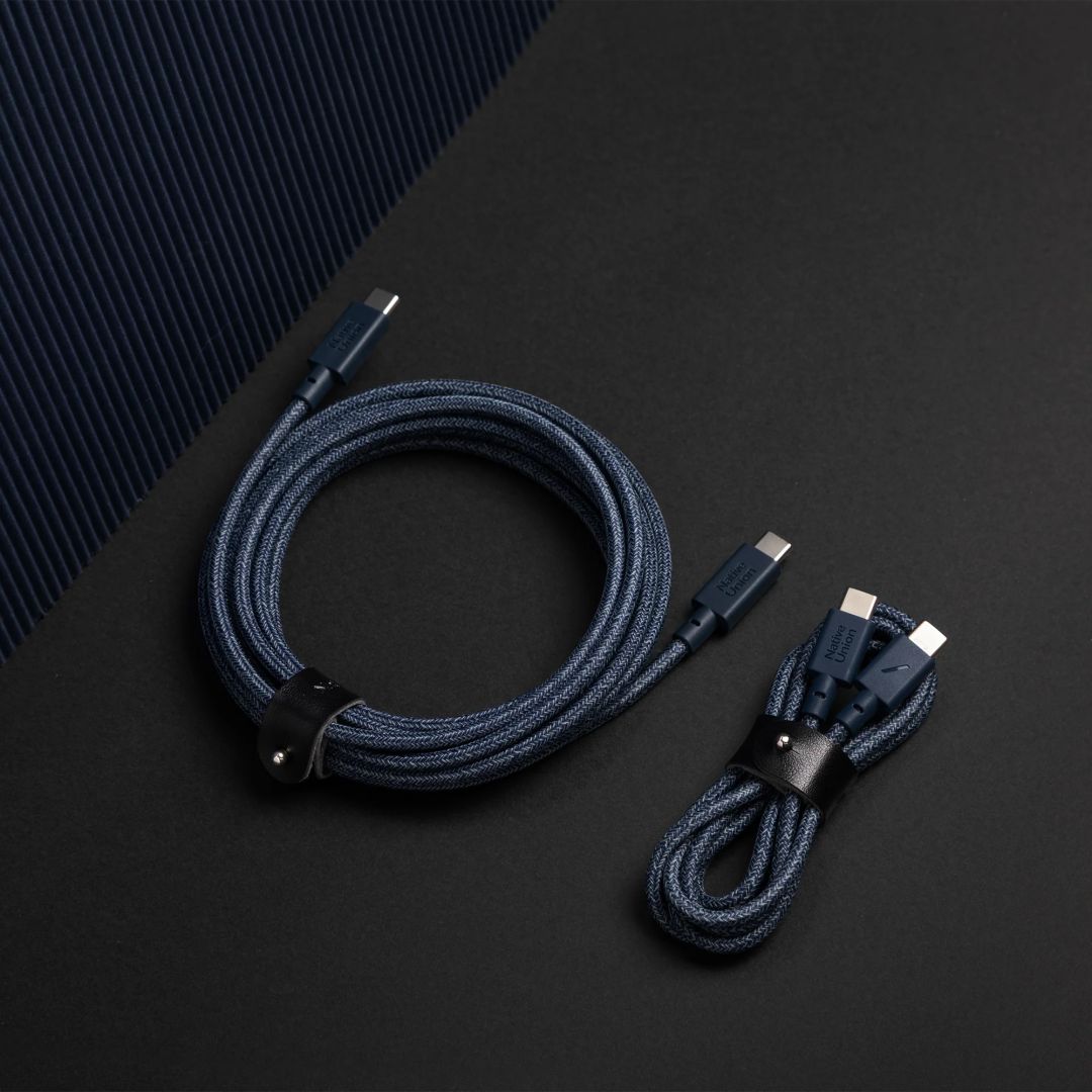 Native Union Belt XL USB-C to USB-C cable 3m Navy